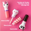 Lip Smacker Lippy Pals, Set of 3 Flavored Moisturizing &