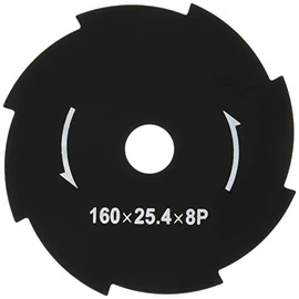 Yamazen (YAMAZEN) Replacement Blades for Corded/Electric Mowers Outer Diameter 160mm x 8 Blades 1-Piece Set Mounting Hole 25.4mm JDKB-160