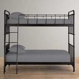 100% Polycotton Bunk Bed Fitted Sheet 2ft 6" (76cmx190cm) Percale Non Iron Easy Care Bottom Sheet RVs | Guest Beds | Caravan Campervan (Gray)