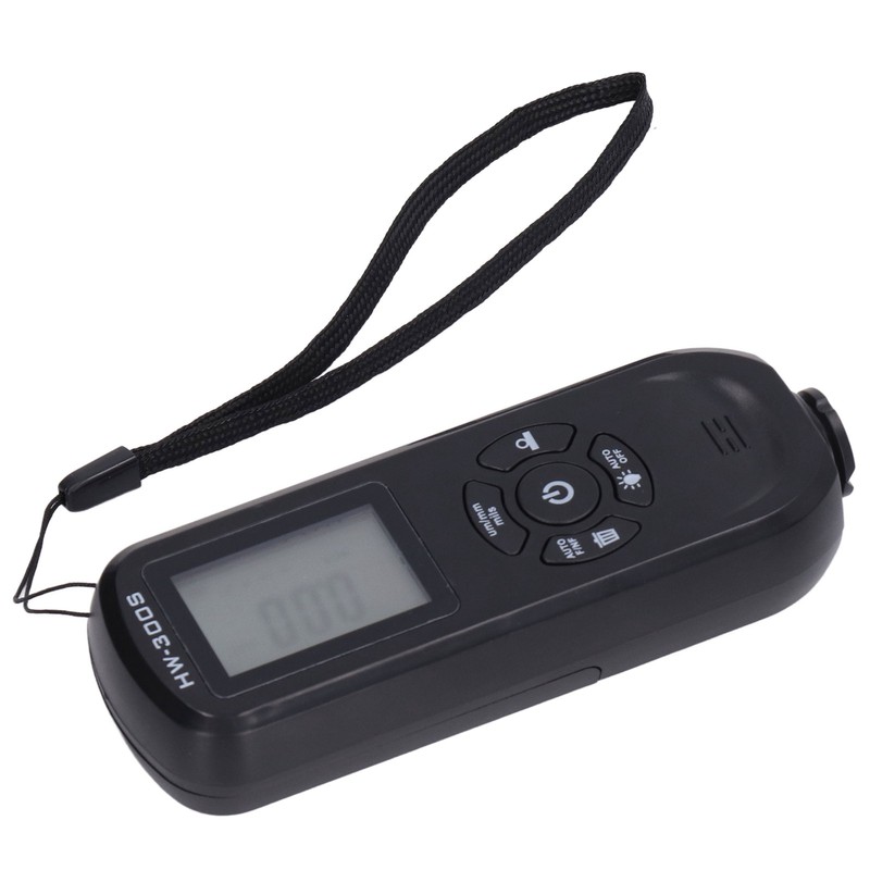 HW‑300S Coating Thickness Gauge Digital Backlight LCD Film Thickness Meter