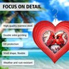 64memory Heart Cardinal Wind Spinner, Heart Cardinal Wind Spinner Hanging
