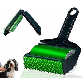 Extra Sticky Reusable Eco-Friendly Gel Lint Roller, Lint Brush, Easily Cleans Clothes, Pet Hair, Bedding, and Car Seats