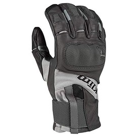 KLIM Adventure GTX Short Men's ADV Motorcycle Gloves XL Asphalt