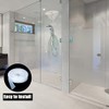 Waterproof Shower Door Bottom Seal Strip - Clear Silicone Replacement