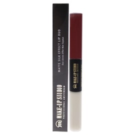 Make-up Studio Matte Silk Effect Lip Duo - Velvet Mauve for Women - 2 x 0.1 oz Lipstick