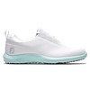 FootJoy Women's Fj Leisure Previous Season Style Golf Shoe, White/Seafoam,