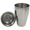 500ml,18oz,Stainless Steel Cocktail Shaker Built in Strainer