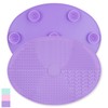 Makeup Brush Cleaner Mat Silicone Brush Cleaning Mat Big Size