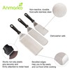Griddle Spatula Set - Stainless Steel Metal Spatula and Griddle