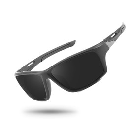 SIPHEW Polarized Sports Sunglasses for Men Women Running Cycling Sunglasses Wrap Around Lightweight Sun Glasses UV400 Protection