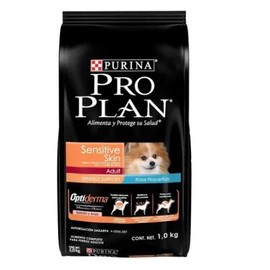 Pro Plan Comida para Perro Sensitive Skin Adultcon OptiDerma, Razas Pequeñas