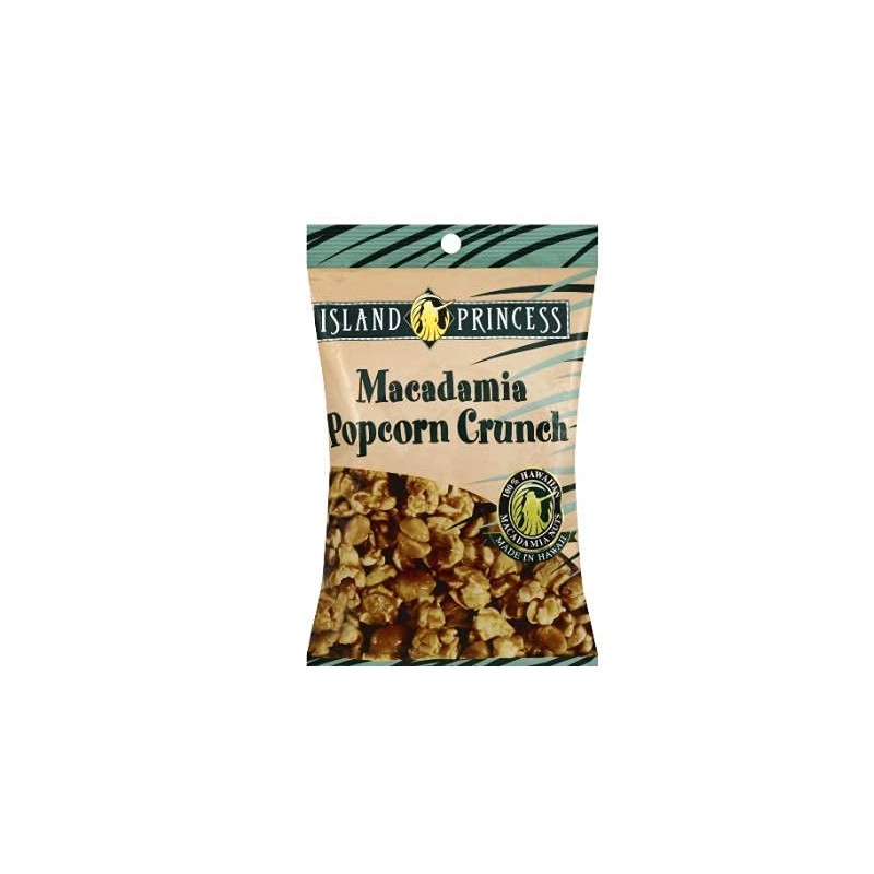 Macadamias POPCORN CRUNCH - 16 Ounce (453g), 2 PACK