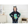 MIXIDON Children's hooded boys' pullover dinosaur zip sweatshirt headpiece jacket