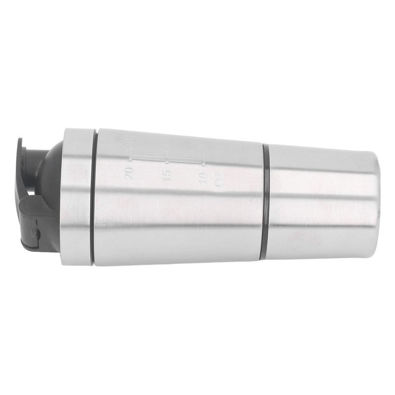 Shaker Bottle 800ml Stainless Steel with Whisk Portable Protein Shaker