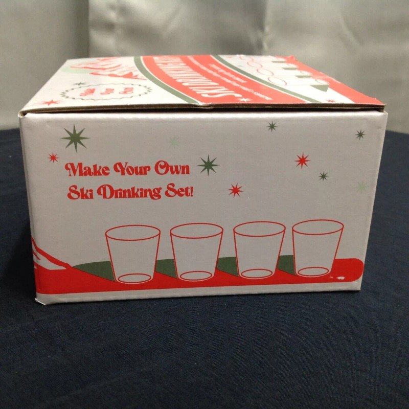 Target Ski Drinking Kit Shot Glasses Shot Ski Glasses Make