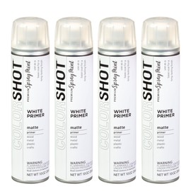 COLORSHOT Matte White Primer 10 oz. 4 Pack