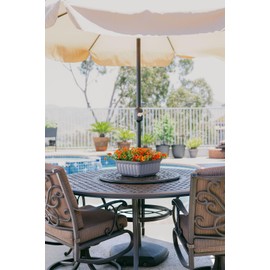 Square Savannah Planter (Grey)