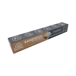 EcoSouLife Sandwich Paper Wrap, 30cm x 30cm