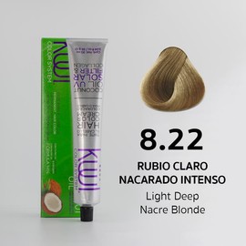 Kuul System Hair Color Cream  Kuul Tintes en crema 94 Tonos 94 Shades FUNNY COLORS Hair Dye Haircare Oil Neon Nourishing  3 oz.:_8.22 - Light Deep Nacre Blonde