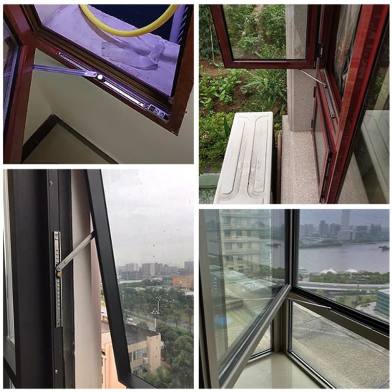 Lokatall Window Hinges, 12 Inch SUS304 Stainless Steel Window Friction