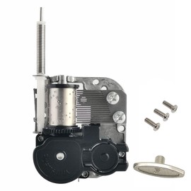 Pursuestar Let It Go Wind Up Music Box with Flexible Rotating Shaft & Stop Function, Yunsheng Musical Mechanism Movement for DIY Music Boxes Ballerina Jewelry Box