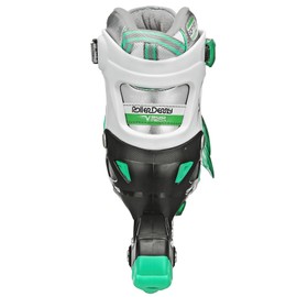 Roller Derby Women's V-Tech 500 Button Adjustable Inline Skate, Mint