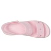 Crocs Women's Brooklyn 4U Low Wedges Sandal, Pink Milk, 7