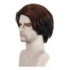 generic Peluca Corta Ondulada Para Hombre Peinado Diario Pelucas Mar
