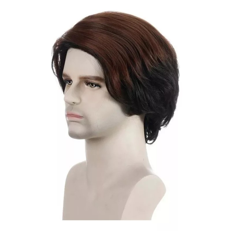 generic Peluca Corta Ondulada Para Hombre Peinado Diario Pelucas Mar