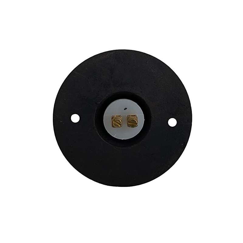 PRESS Retro Push Button Doorbell in Brass (Bronze)