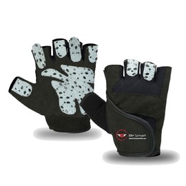BeSmart Weight Lifting Gloves for Men & Women Gym gloves with Support for Workout Training gloves Cycling Ladies for Women with Palm Grip Exercise Fitness, Hanging, Pull ups