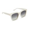 DIFF Meredith Oversized Designer Square Sunglasses for Women UV400, Opaline