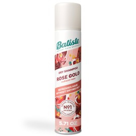 Batiste Dry Shampoo, Rose Gold, Refresh Hair and Absorb Oil Between Washes, Waterless Shampoo for Added Hair Texture and Body, 5.71 oz Dry Shampoo Bottle
