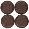 Merriway® BH01560 (4 Pcs) Non-Slip Rubber Castor Cups for Wood