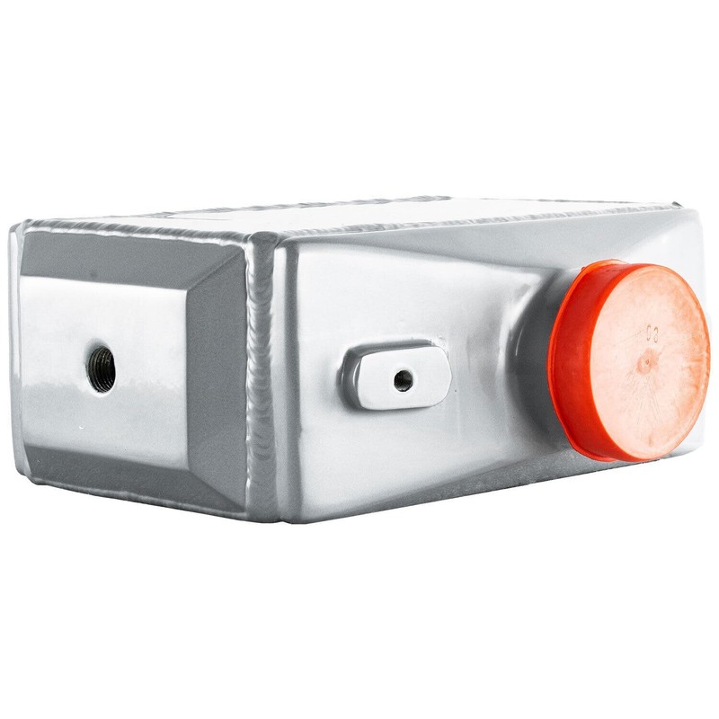 Aluminum Universal Liquid/Water to Air Intercooler 3" Air Inlet&Outlet Silver