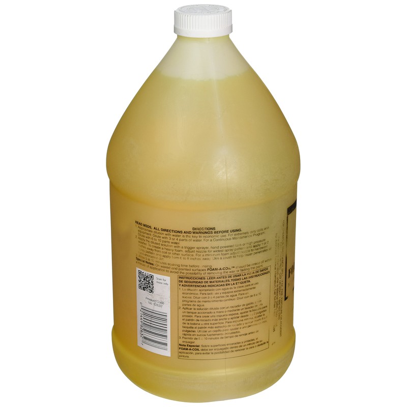 Rectorseal 82632 1-Gallon Foam-A-Coil Coil Cleaner Large, Yellow