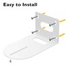 TOLIDA 1pcs Universal PTZ Camera Wall Mount Bracket - Solid