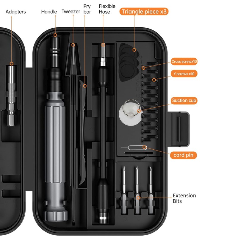 Precision Screwdriver Set, 150 in 1 Electronics Tool Kit with