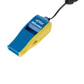 MIKASA BEATDB-BLY Whistle, Beatmaster, Japan Dodge Ball Association (JDBA), Certified, Blue and Yellow