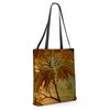 CafePress Leaf Dragon 18"x18" Reusable Grocery Shopping Sling Tote Bag