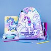 Fringoo - Kids Drawstring Bag - Front Zipped Pocket -