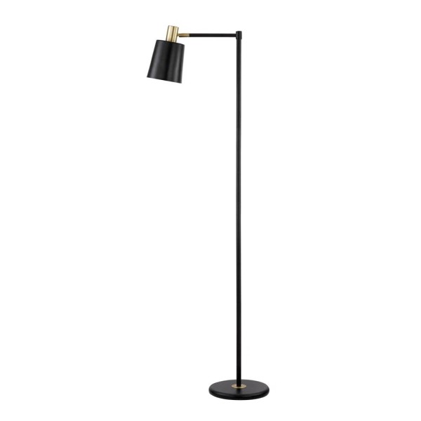 Globe Electric 12916 Black Lex Single Light 60"H Floor Lamp