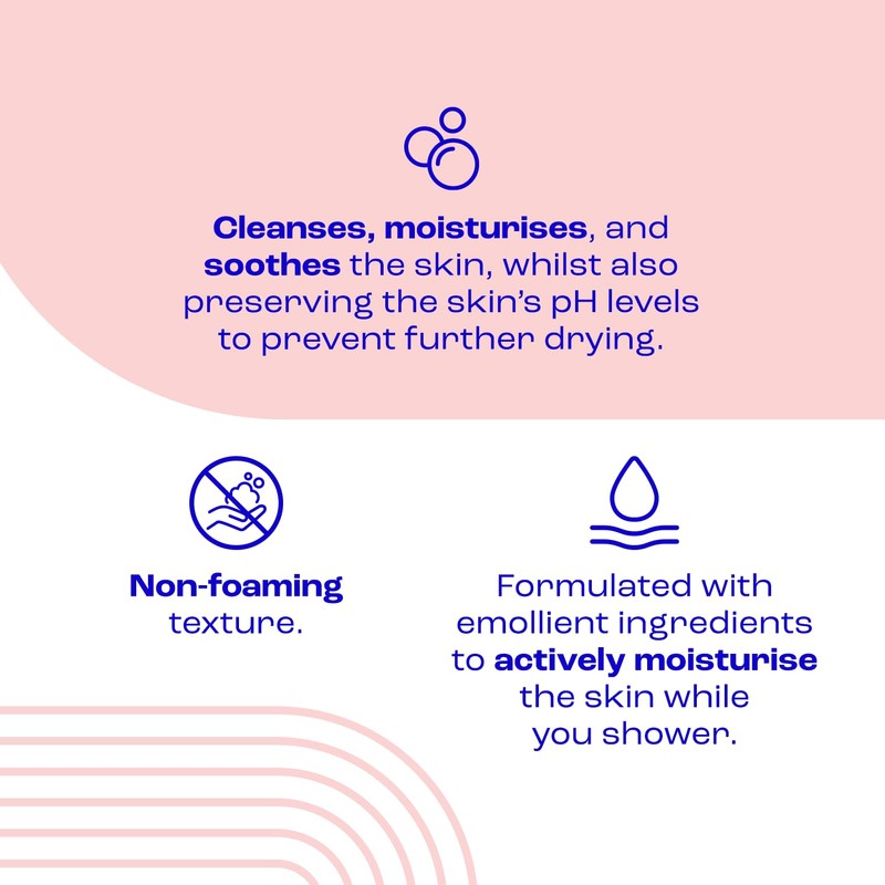 E45 E45 Shower Cream for Dry, Sensitive, and Itchy Skin