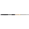 Ugly Stik Bigwater Conventional Fishing Rod, Black/Red/Yellow, 9' - Light