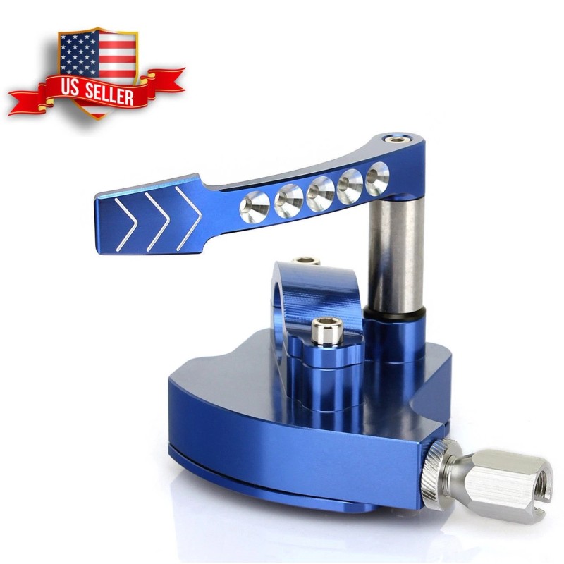 BLUE BILLET THUMB THROTTLE ASSEMBLY FOR YAMAHA BANSHEE YFZ RAPTOR
