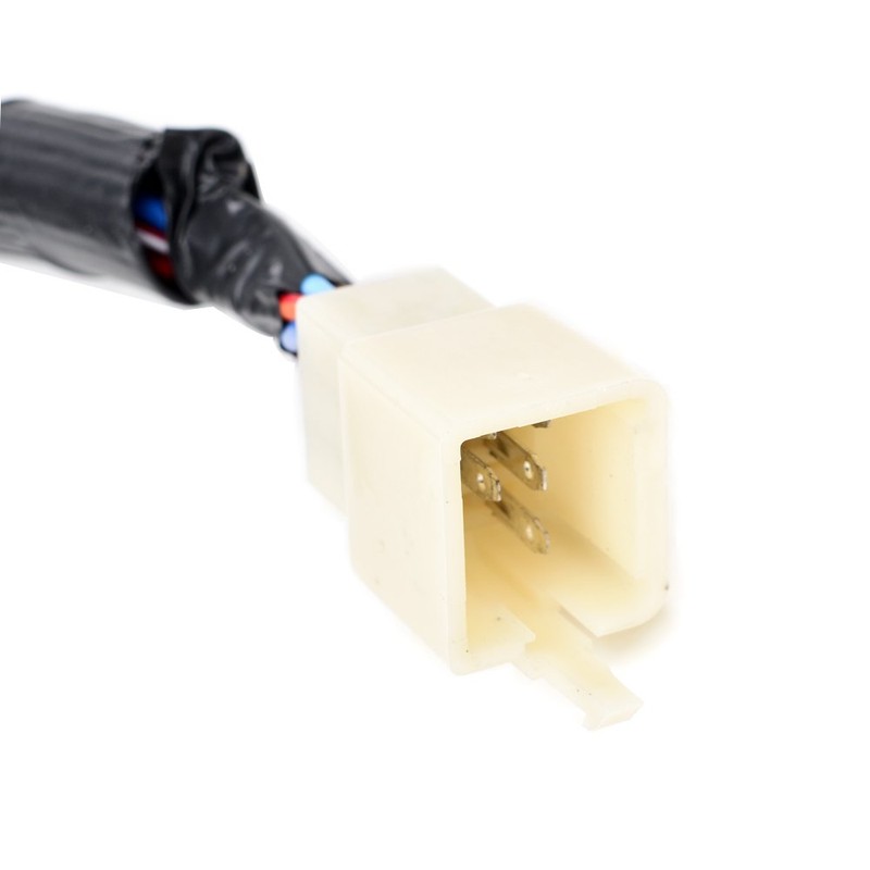 Chrome Head Turn Signal Light Horn Switch + Harness Compatible