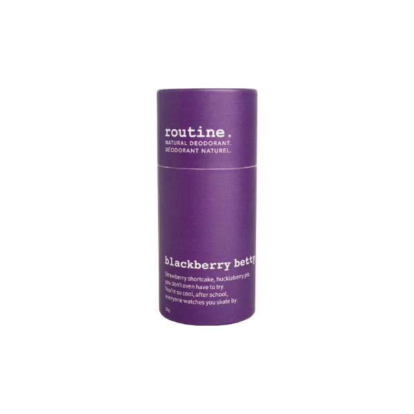 Routine Blackberry Betty Stick (Classic Natural Deodorant) - 50g + BONUS