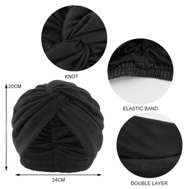 Silk Hood for Sleeping, Bonnet Night Sleep, Adjustable Sleeping Cap, Hat Adjustable Sleeping Cap, Headgear Soft Head Cap, with Elastic Band, Maintains Curl Shape, Prevents Frizz and Hair Breakage