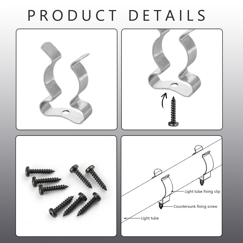 16 Pcs Tool Holder Garage Shed Storage Grip Tidies Wall