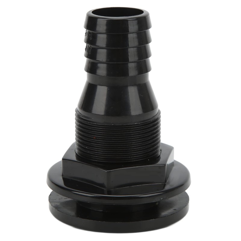 Thru Hull Fitting, 1‑1/4in Plastic Marine Thru Hull Exhaust Fittings